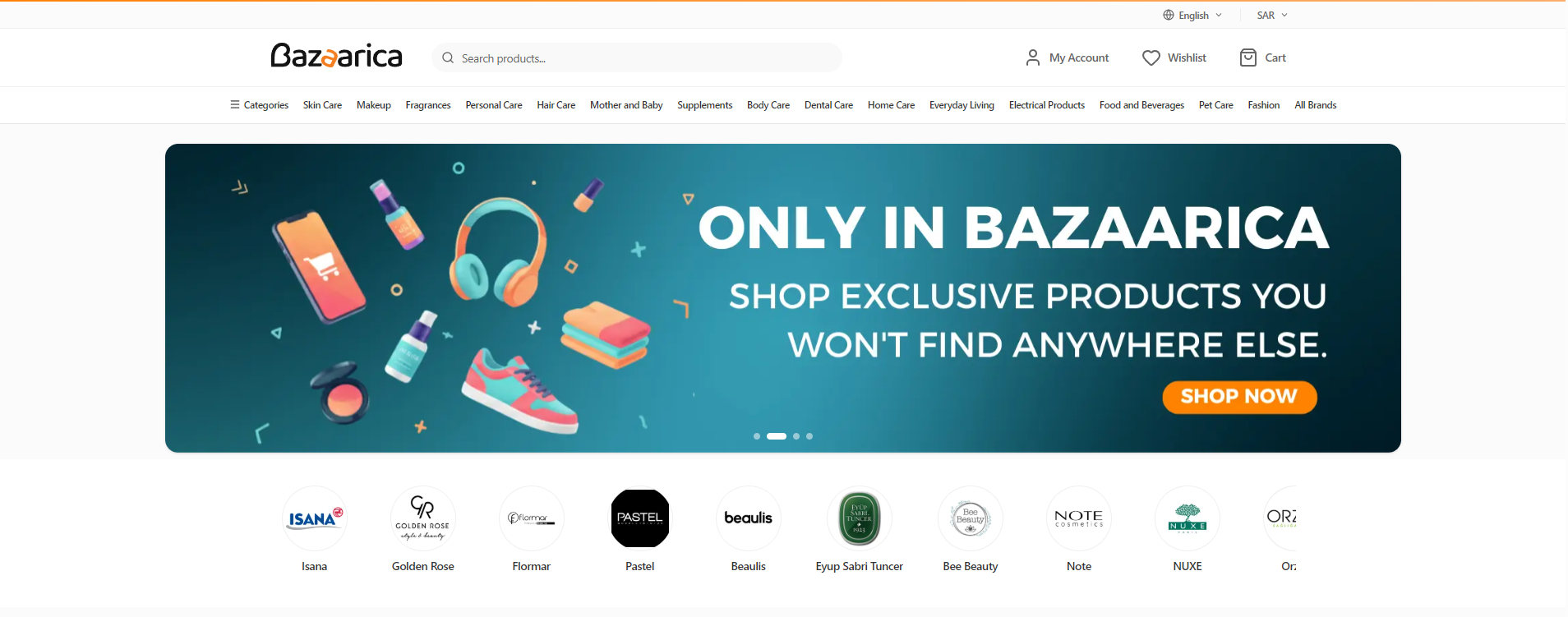 Bazaarica storefront